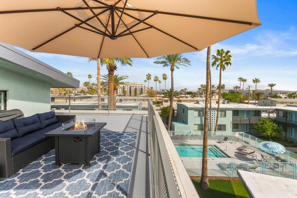 Large Studio Rooftop & Poolside - Walk To Old Town Scottsdale Esterno foto